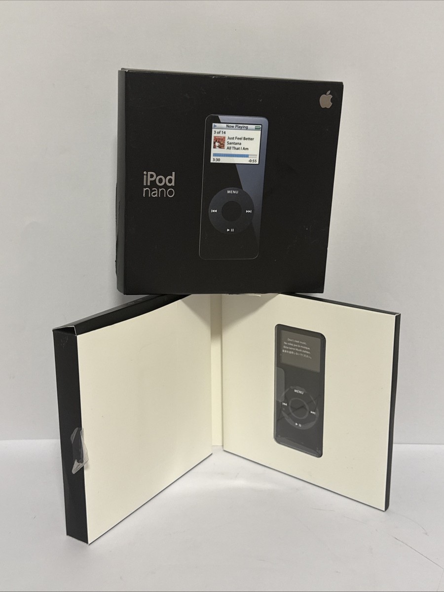 Apple iPod Nano 1st Generation (2GB) Black –Read 885909054503| eBay