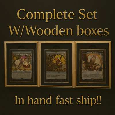 Stainless Token Complete Set Sephiroth Clue Tresure Final Fantasy