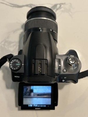 Sony Alpha DSLR-A330 10.2MP Digital SLR Camera - Black (Kit w/ DT