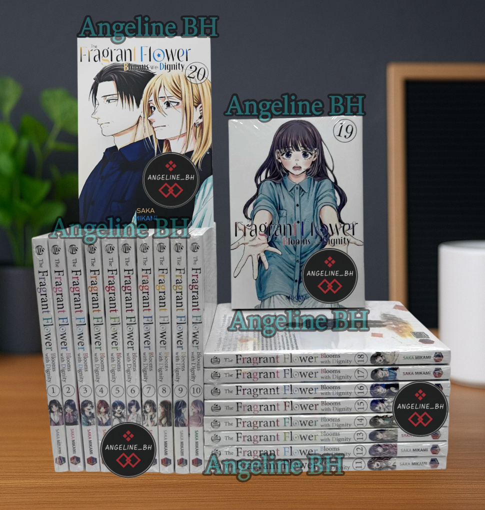 The Fragrant Flower Blooms Manga by Saka Mikami English Vol 1-20