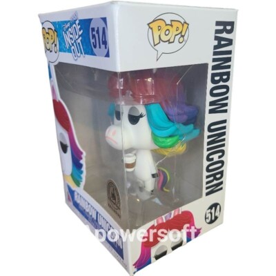 Funko Pop Vinyl RAINBOW UNICORN #514 Pixar INSIDE OUT Disney Parks