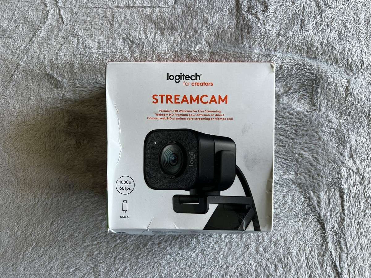 Logitech Streamcam Webcam - Graphite for sale online | eBay