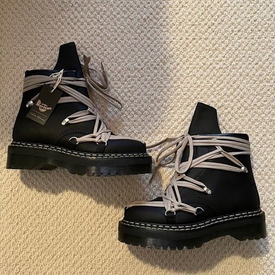 Rick Owens x Dr. Martens DRKSHDW 1460 Quad Sole Megalace Boot