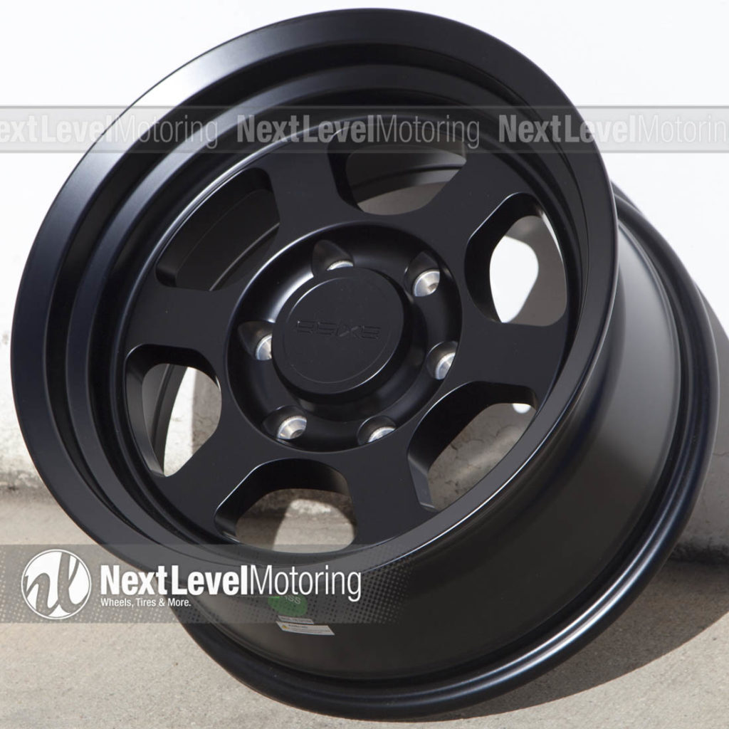 1 9SIX9 DEEP 16x8 6x139.7 -10mm BLACK TE37XT STYLE WHEEL Fits