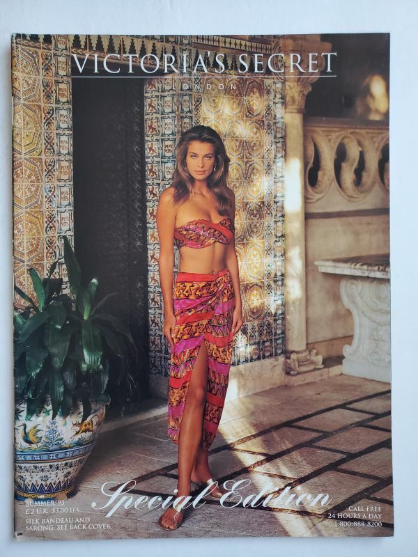 1993 SUMMER Victoria's Secret Catalog Frederique van der Wal LINDA