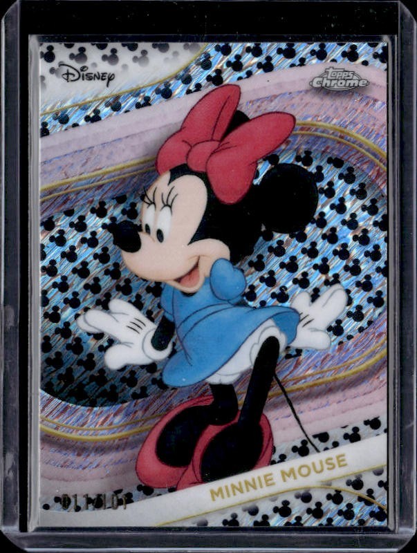 2025 Disney Topps Chrome Minnie Mouse #28 Refractor /101 | eBay