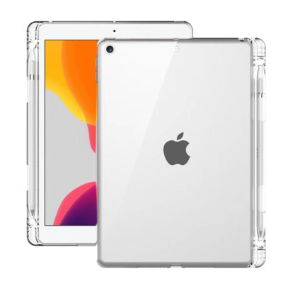 For iPad 10th 9th 8th 7th 6th Air Pro 11 13 Transparent Case with