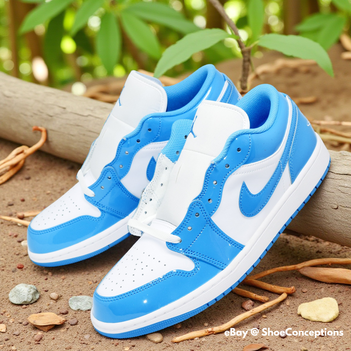 Nike Air Jordan 1 Low SE Shoes White Legend Blue FZ2138-114 Men's