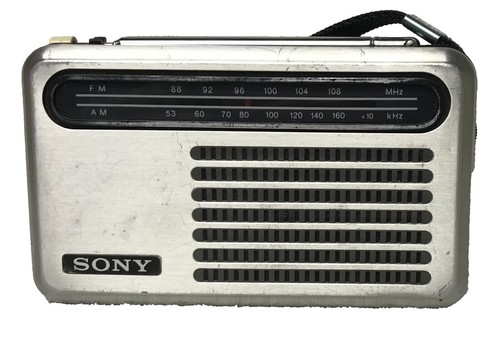 Rare! 1975 SONY SOLID STATE AM TRANSISTOR RADIO TR-4170 Working
