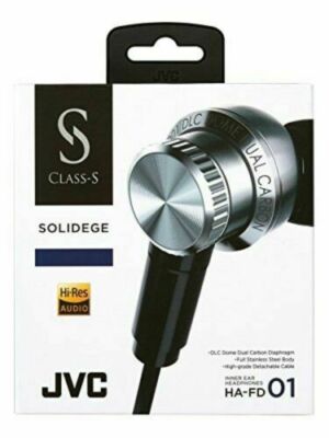 JVC HA-FD01 canal type earphone CLASS-S SOLIDEGE | eBay