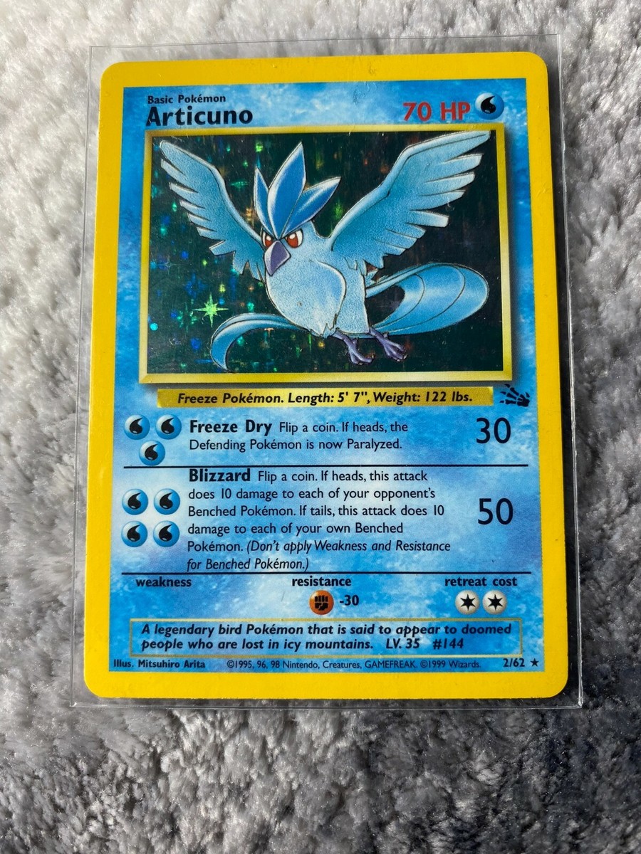 ORIGINAL ARTICUNO HOLOGRAPHIC POKEMON CARD | GREAT CONDITION