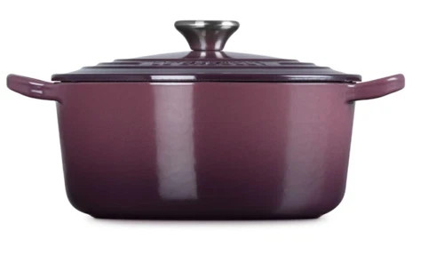 Le Creuset Cocotte Rondo 22cm 3.5Qt Fig Purple Cast Iron Duch Oven