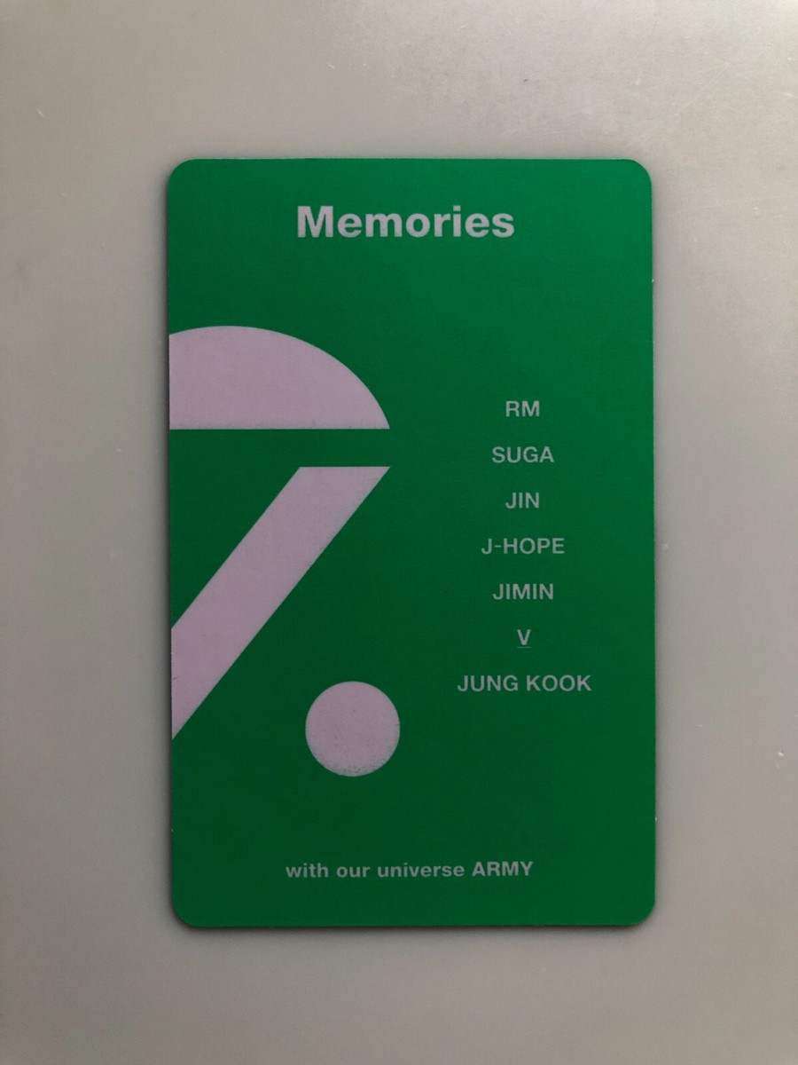 BTS V Taehyung Memories of 2020 Blu-ray & 2021 DVD Official Photo