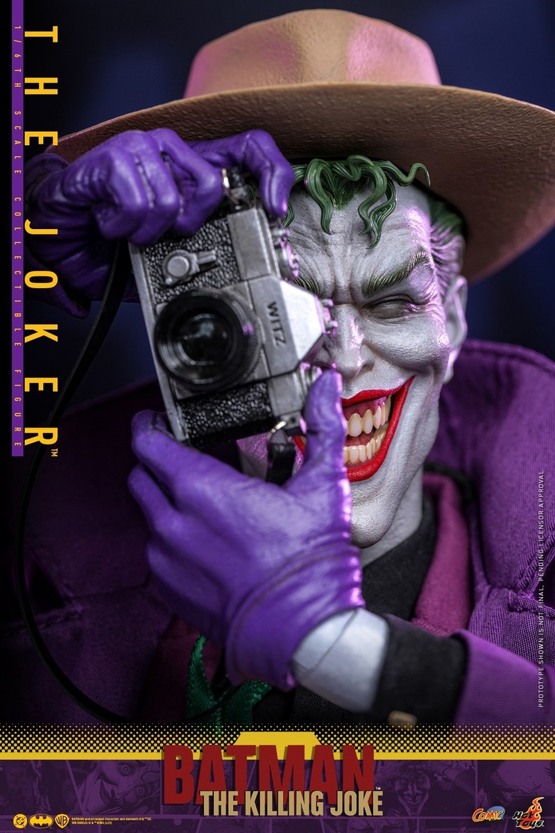 Hot Toys CMS028 1/6 Batman The Killing Joke The Joker Action