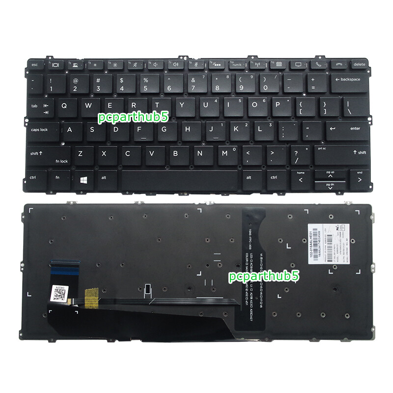 New HP EliteBook x360 1030 G4 1030 G2 1030 G3 Keyboard US Backlit