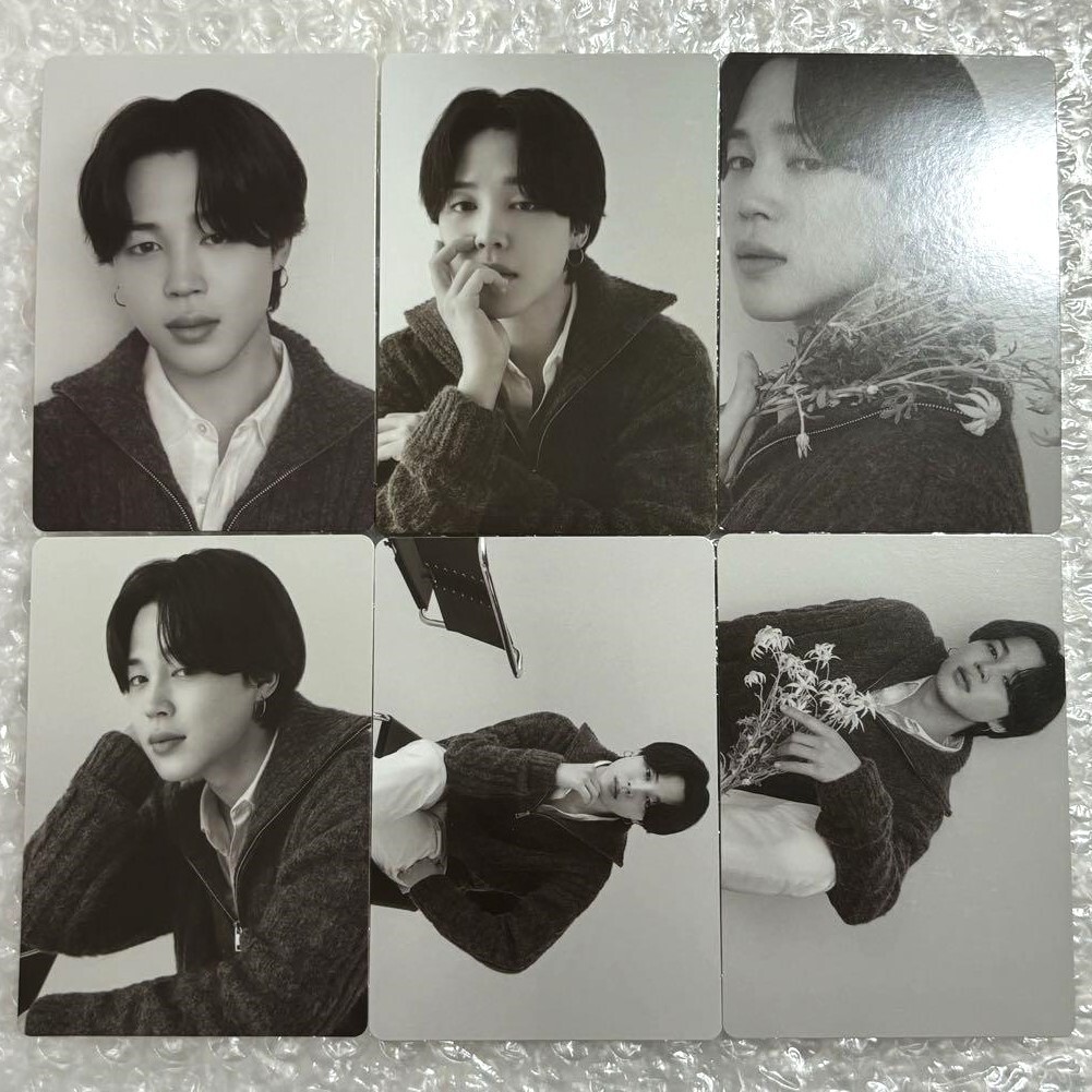 BTS JIMIN POP-UP : MONOCHROME in TOKYO Official Mini Photocard