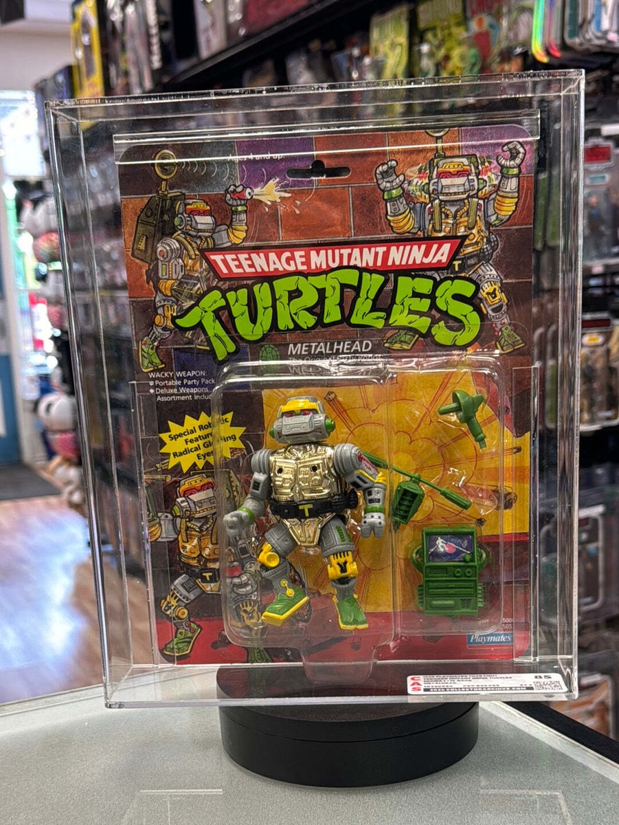 Metalhead 19 Back (Vintage TMNT Ninja Turtles, Playmates) **CAS