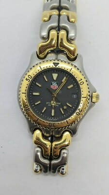 Tag Heuer Professional S95.206 Steel & Gold Quartz Watch - 38mm | eBay