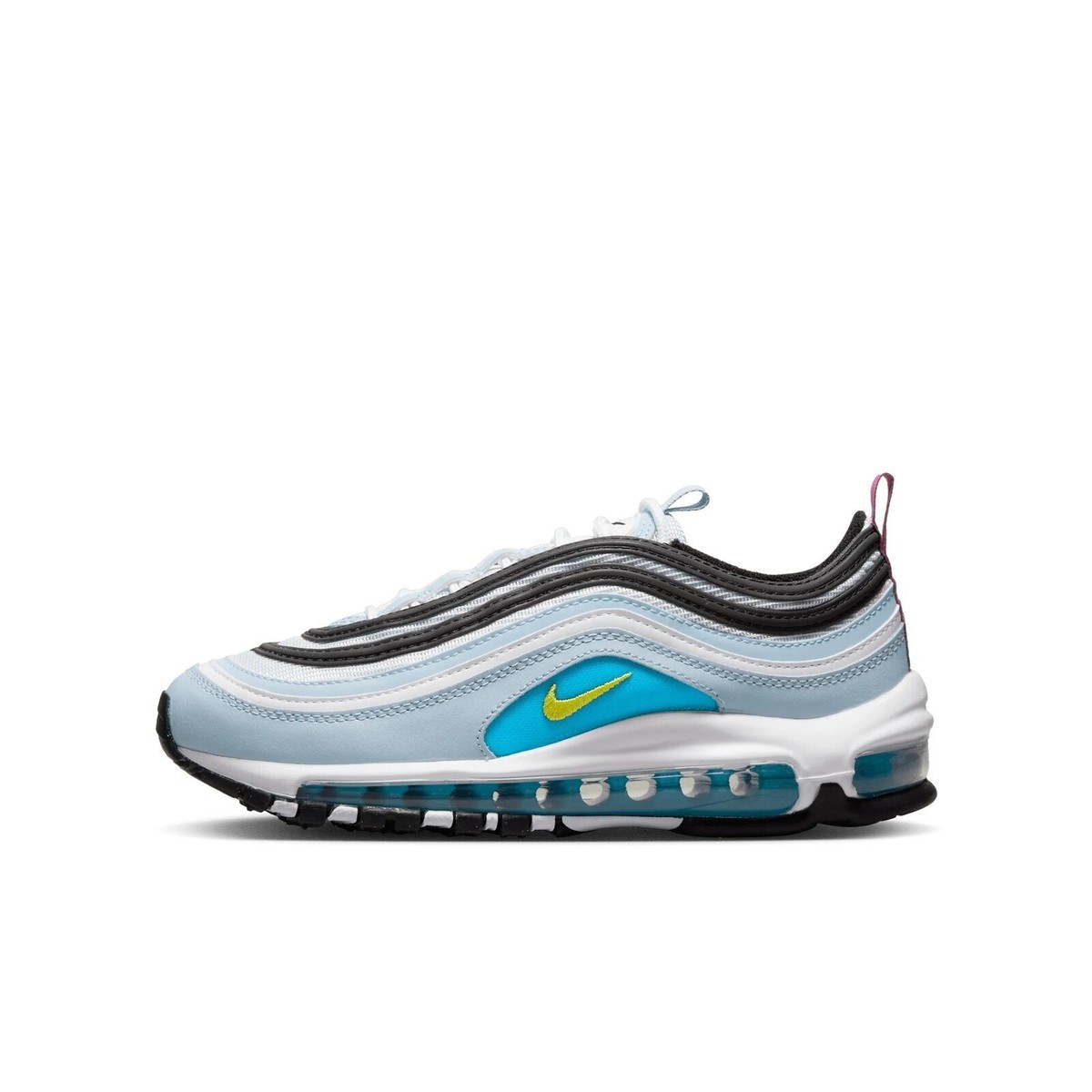 Nike Air Max 97 Blue Whisper Opti Yellow-White 921522-408 GS New