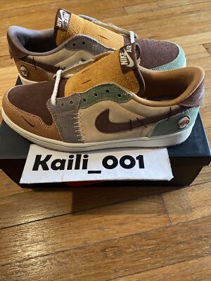 Nike Air Jordan 1 Retro Low OG Z Size 10 Zion DZ7292-200 Voodoo C