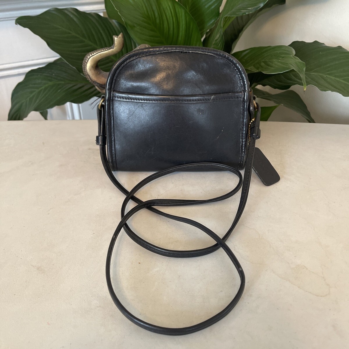 COACH Vintage Abbie Crossbody Shoulder Bag 9017 Black | eBay