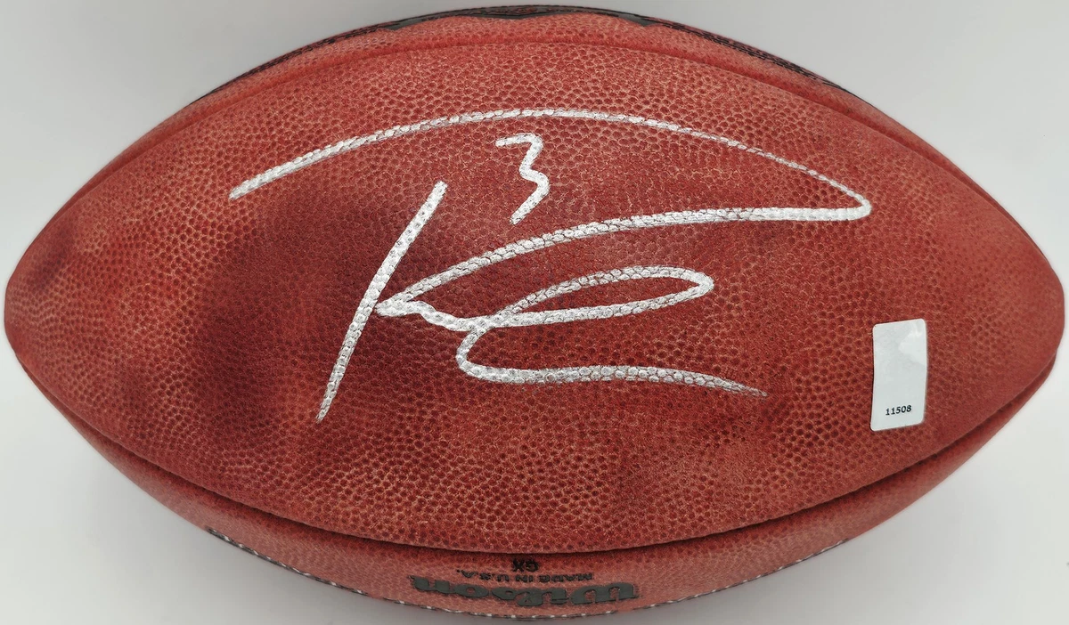 Seattle Seahawks Russell Wilson NFL Original Autographed Football