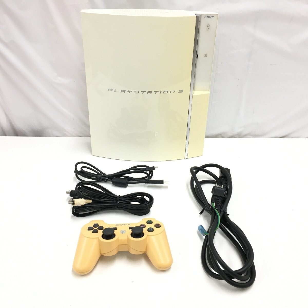 PLAYSTATION 3 PS3 (80GB) Ceramic White PS3 SONY Japan game Console