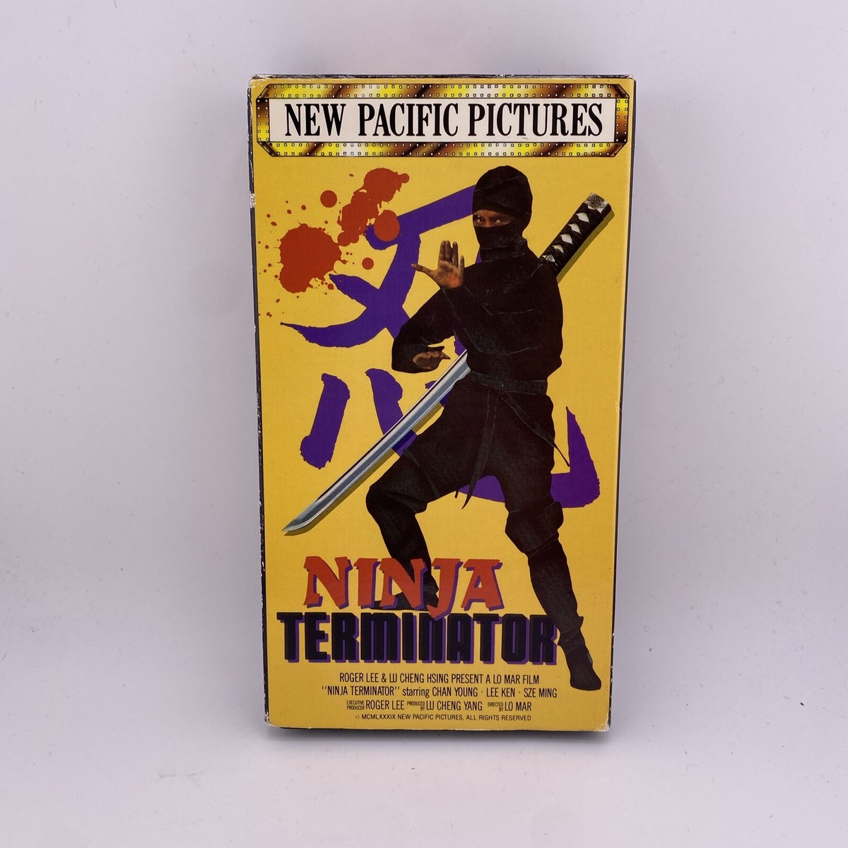 Ninja Terminator Rare & OOP Action Martial Arts Front Row
