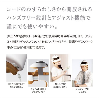 Dreamin Head Massage Therapy Unit Home Wellness Heater Device DR