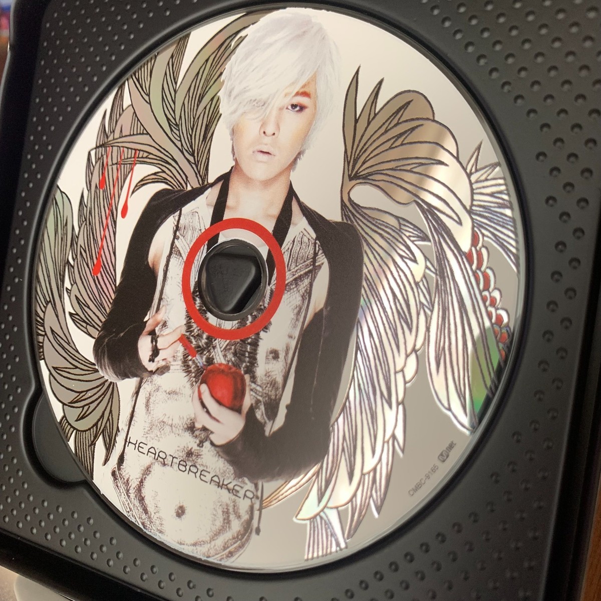 G-DRAGON HEARTBREAKER 韓国版CD 直筆サイン入り G-DRAGON