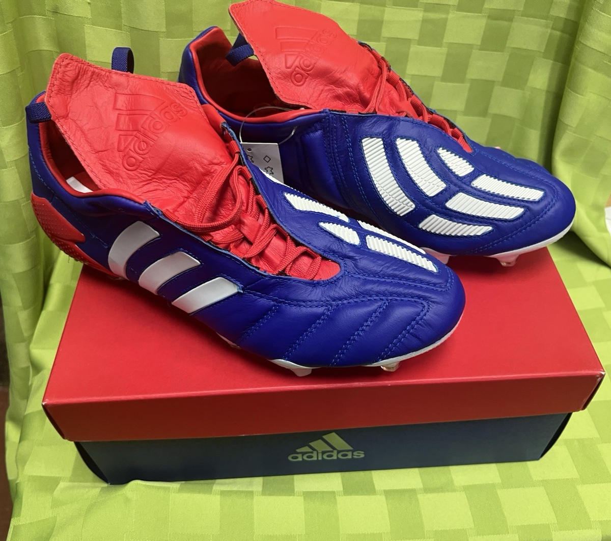 Adidas Predator Mania FG Japan Blue LTD ED EH2958 Size 10.5 US