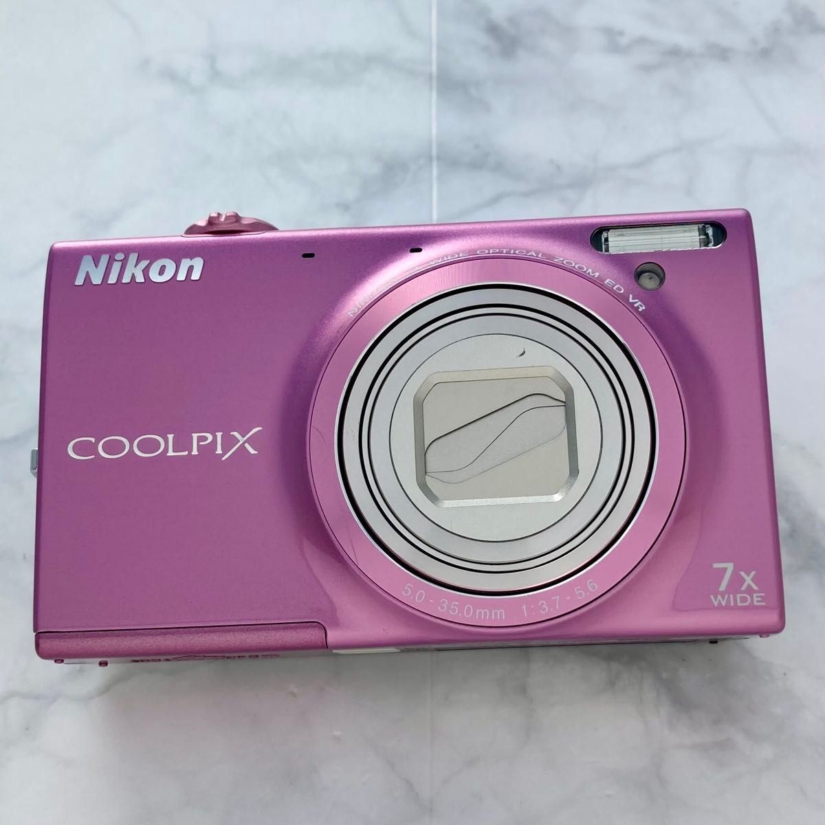 超美品☆Nikon COOLPIX S6100ピンク1600万画素☆専用ケース付 Amazon