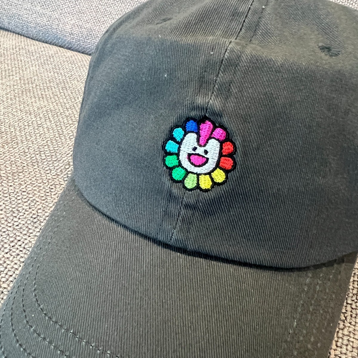 NewJeans x Murakami Baseball Cap Charcoal | eBay