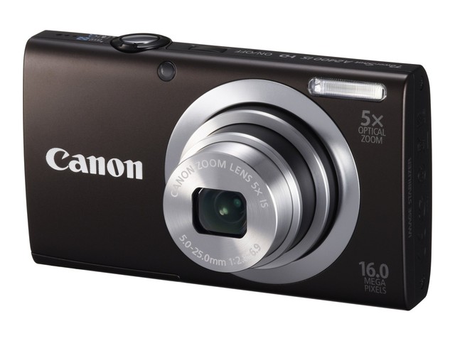 Canon PowerShot A2400 IS 16.0MP Digital Camera - Silver for sale