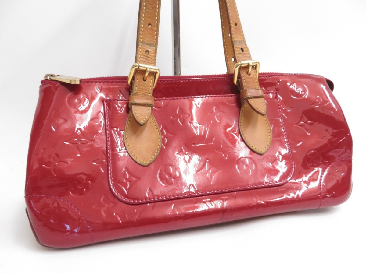 Authentic Louis Vuitton Monogram Vernis Rosewood Avenue Shoulder