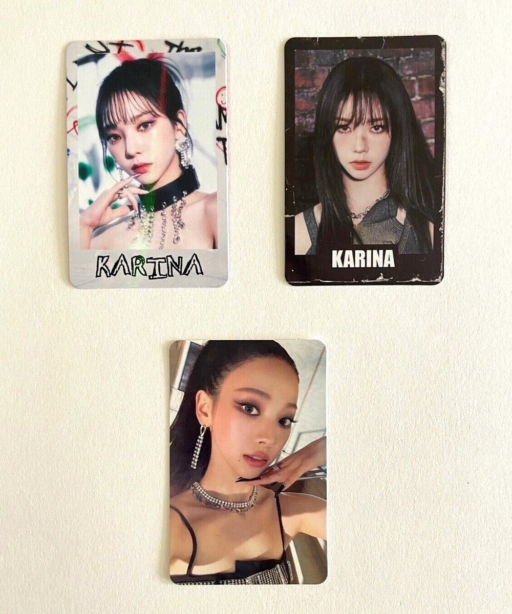 GOT the beat Stamp On It OFFICIAL MD Photocard Trading Card Aespa