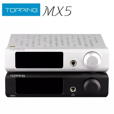 TOPPING MX5 Audio Power Amplifier Full Balanced TRS 384kHz DSD256