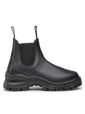 Blundstone 2240 Black Leather Chelsea Unisex Lug Boots | eBay