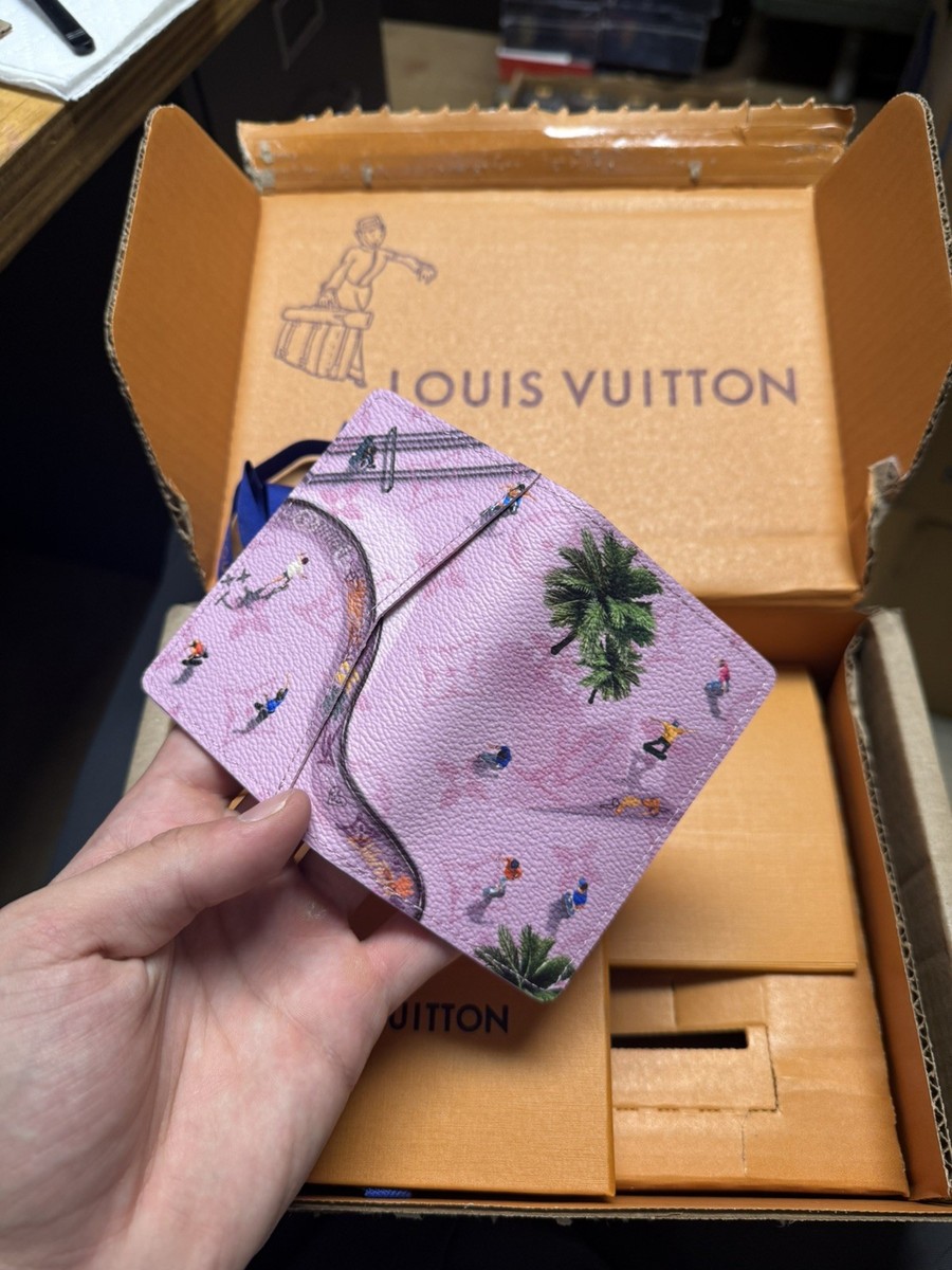 Louis Vuitton Skateboard Pocket Organizer Skateboard Pink M26800
