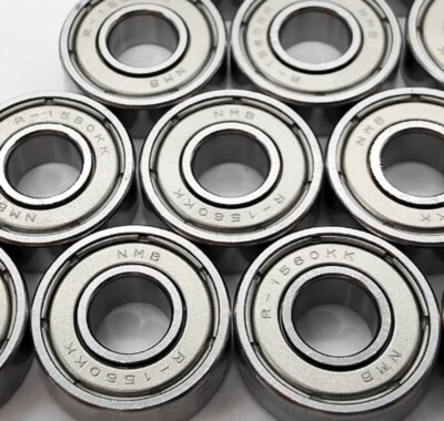 10pcs NMB Thailand 696ZZ R-1560KK Miniature Bearing Metal Seals