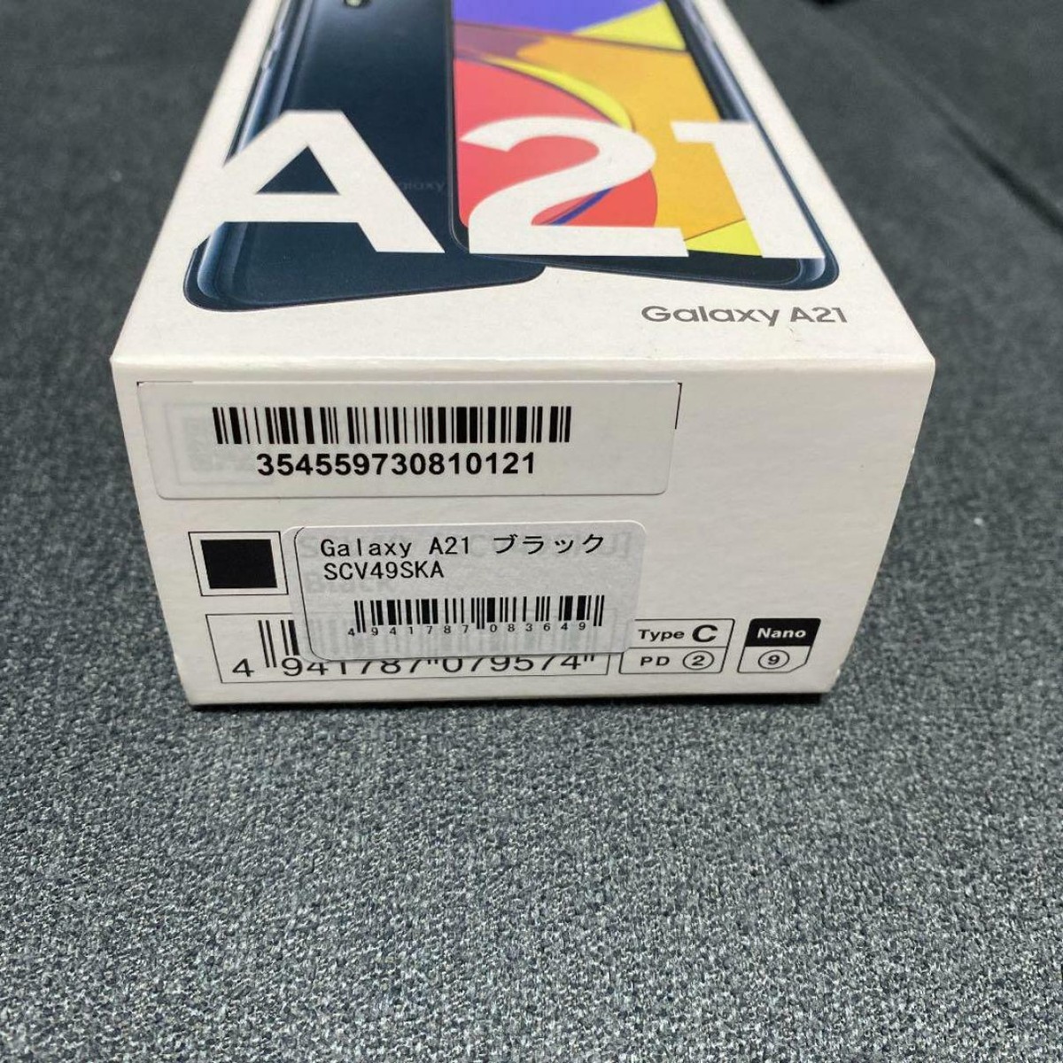 Samsung Galaxy A21 SC-42A SCV49 Black 64GB Unlocked SIM Free Japan