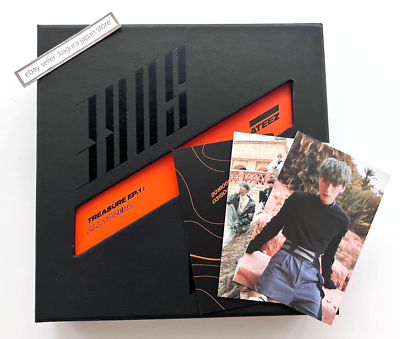 ATEEZ TREASURE EP.1 All To Zero CD + [SAN] Photocard + Random