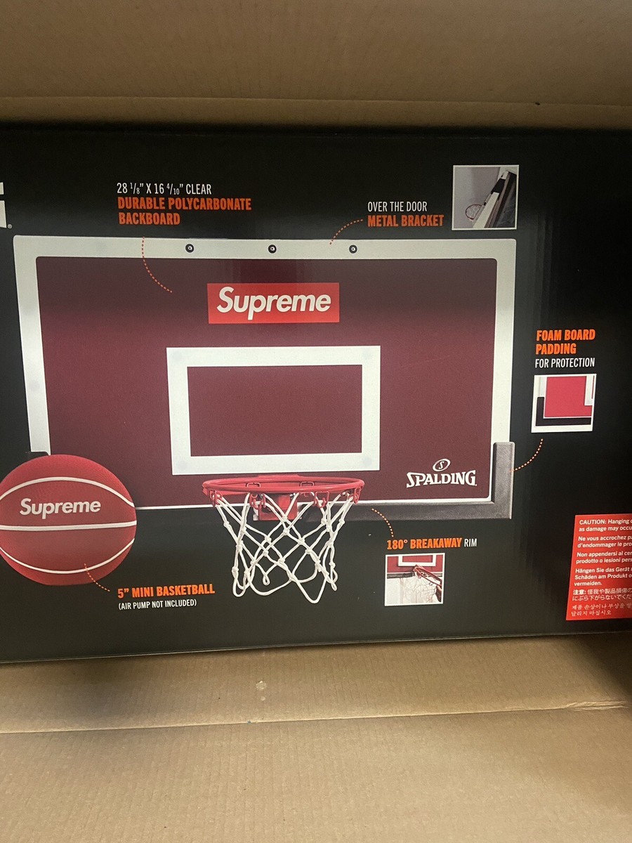 SUPREME®/SPALDING® MINI BASKETBALL HOOP | eBay