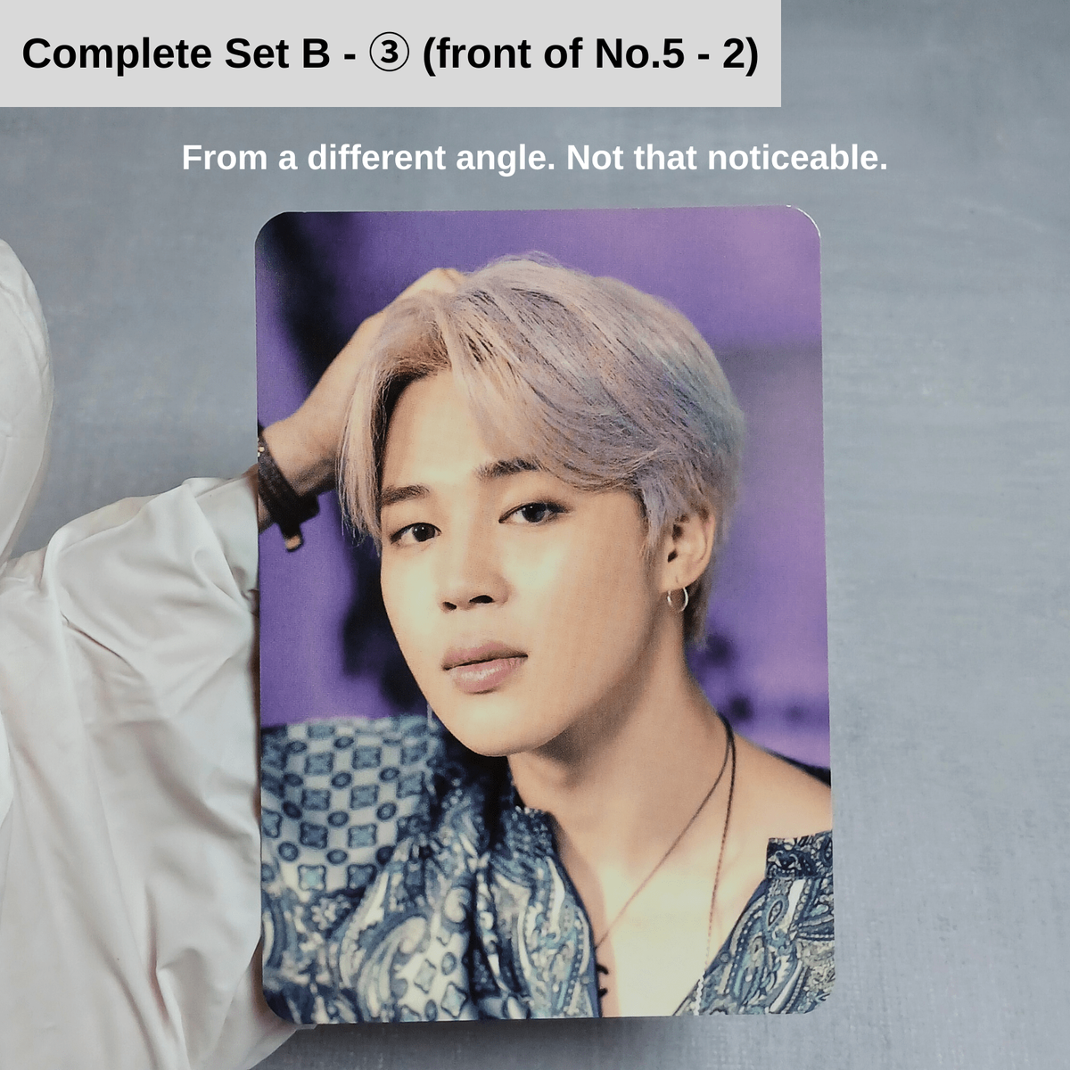 BTS 5th Muster Magic Shop Seoul Official Mini Photo Card - Jimin