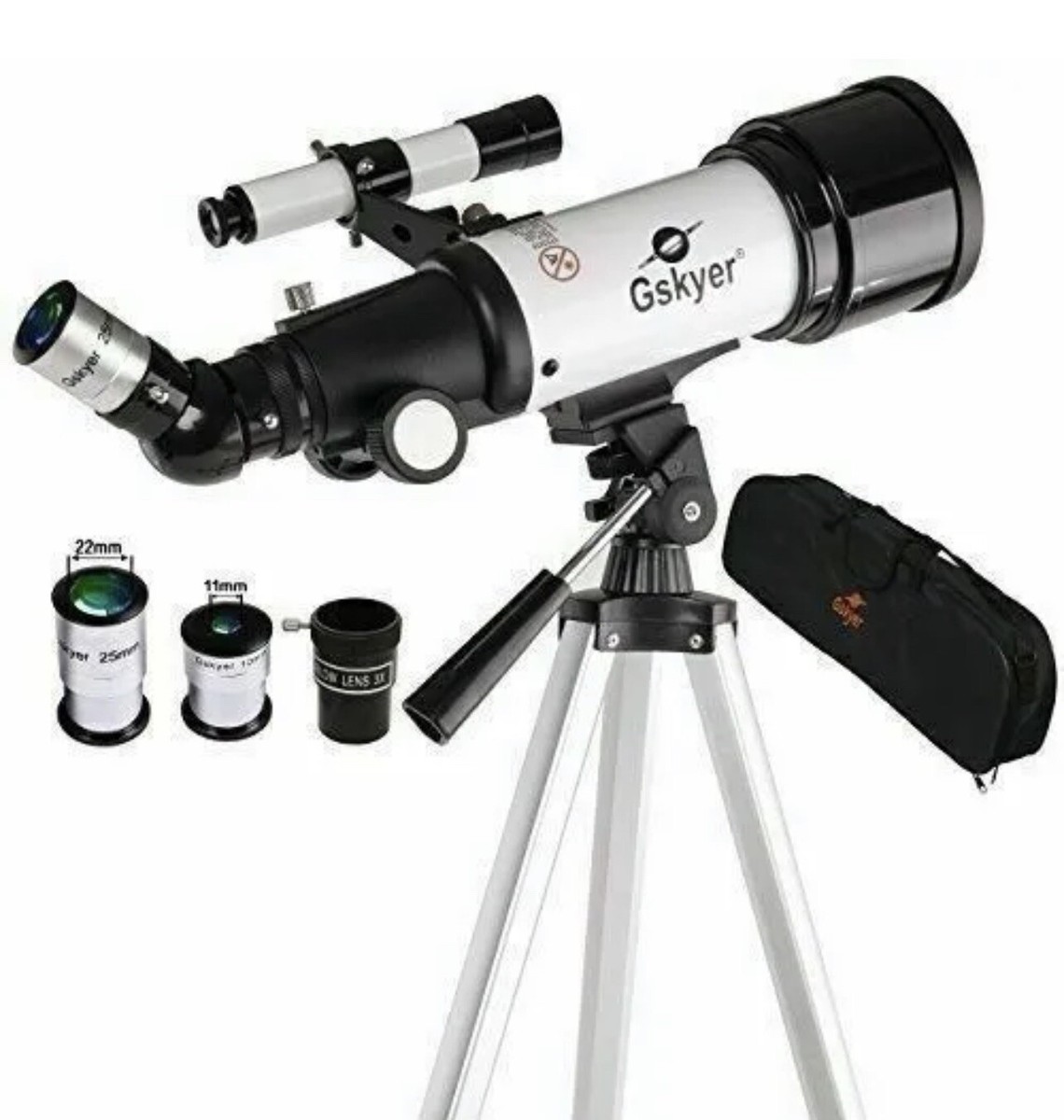 Gskyer Telescope AZ70400 Travel Refractor Astronomy Telescope