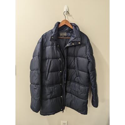 Slate & Stone Navy Ripstop Down Jacket | eBay