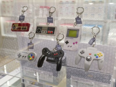 Nintendo Museum Game Hardware Keychain Collection 1983-1999 All 6