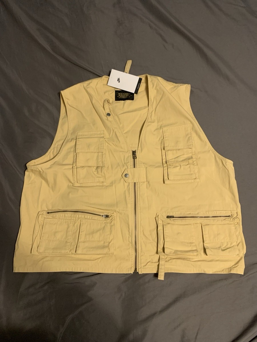 Nike Life Utility Vest XL Sesame colorway for sale online | eBay