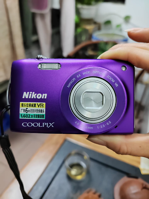 Nikon COOLPIX S3300 16.0MP Digital Camera w/ Built-in 6x Zoom