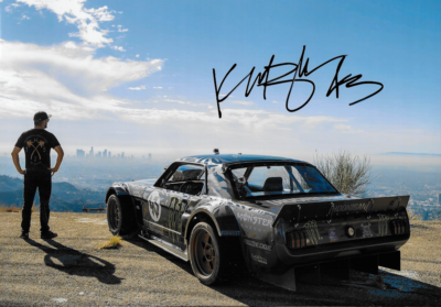 Ken Block Signed 8x10 Autographed Photo Ford Mustang Gymkhana